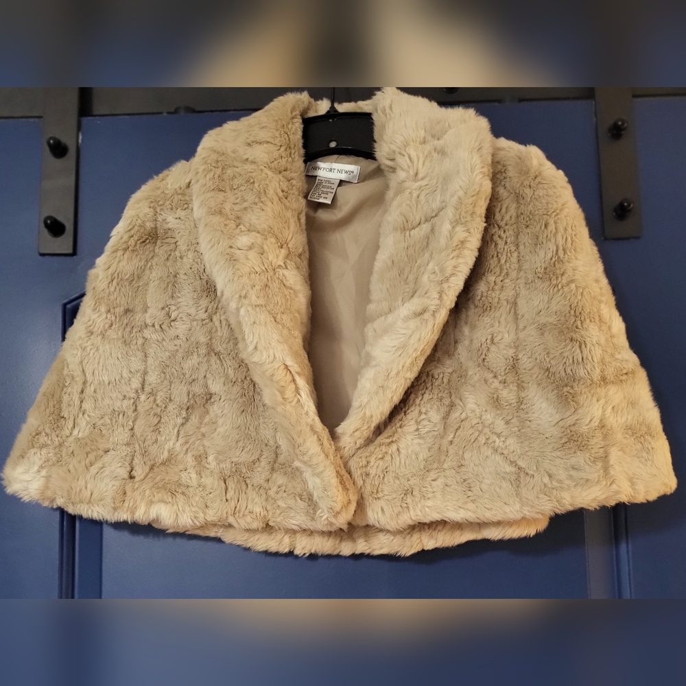 Faux Fur Shawl
